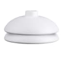 Elite Global Solutions 3 3/4" Round Melamine Lid for JW4004 Soup Bowl, White (JWC4004-W) thumbnail 6