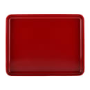 Elite Global Solutions Lid for Karma Bento Box - 11 1/4" x 8 3/4", Melamine, Black/Red (JWL11852T-BR) thumbnail 2