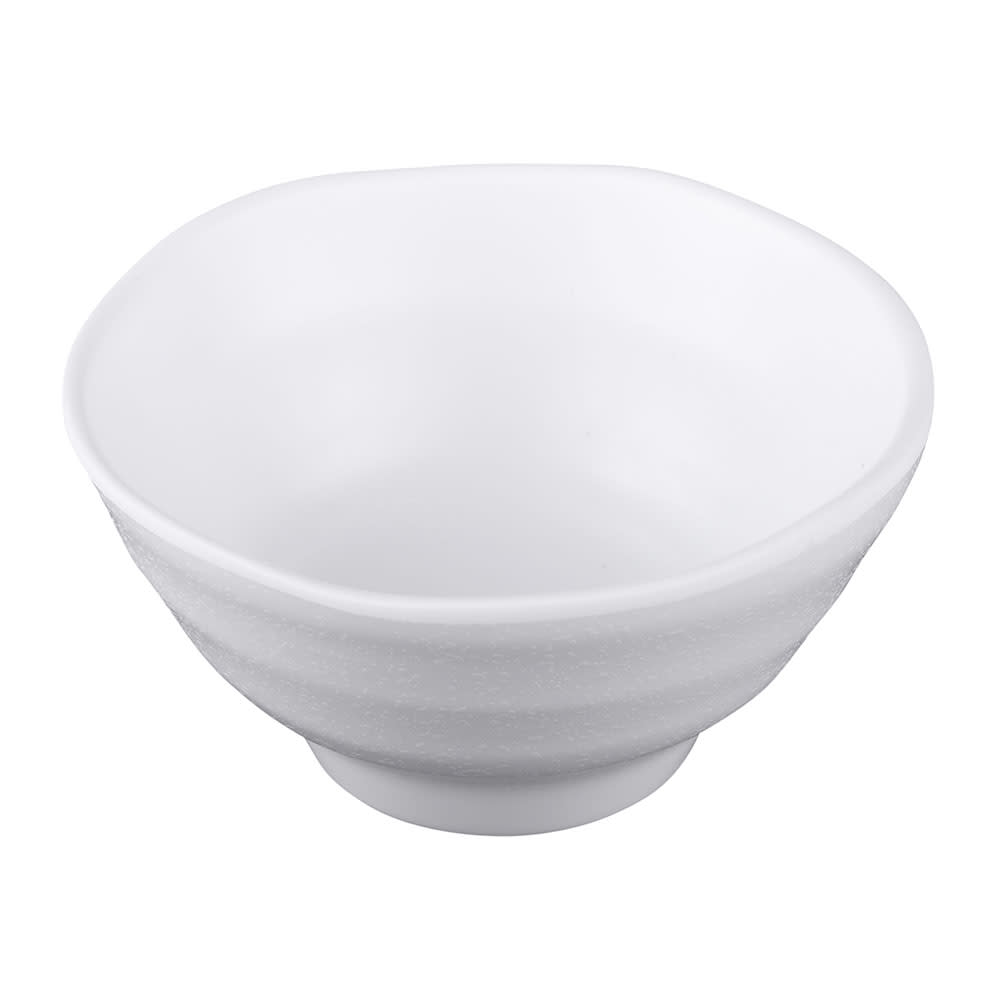 Elite Global Solutions 8 oz Melamine Sauce Bowl - Melamine, White (JWT44-W)