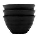 Elite Global Solutions 4 oz Round Melamine Bowl, Black (JWT61-B) thumbnail 6