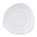 Elite Global Solutions 4 5/8" Triangular Melamine Plate, White (JWT63-W) thumbnail 2