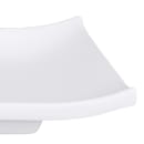 Elite Global Solutions 9" x 3 3/4" Rectangular Zen Tray - Melamine, White (JWTR19-W) thumbnail 5
