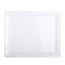 Elite Global Solutions 13" x 10 1/2" Rectangular Vogue Platter - Melamine, White (M1013RC-W) thumbnail 2