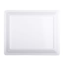 Elite Global Solutions 13" x 10 1/2" Rectangular Vogue Platter - Melamine, White (M1013RC-W) thumbnail 4
