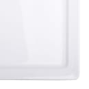 Elite Global Solutions 13" x 10 1/2" Rectangular Vogue Platter - Melamine, White (M1013RC-W) thumbnail 5