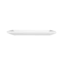 Elite Global Solutions 18 3/8" x 10" Rectangular Stratus Trays Platter - Melamine, White (M1018RC-NW) thumbnail 2