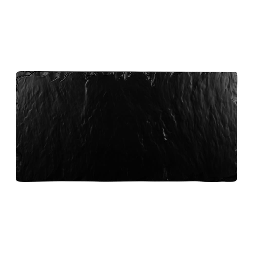 Elite Global Solutions Rectangular Fo Bwa Meta Riser - 20" x 10", Melamine, Faux Slate (M1020-B)