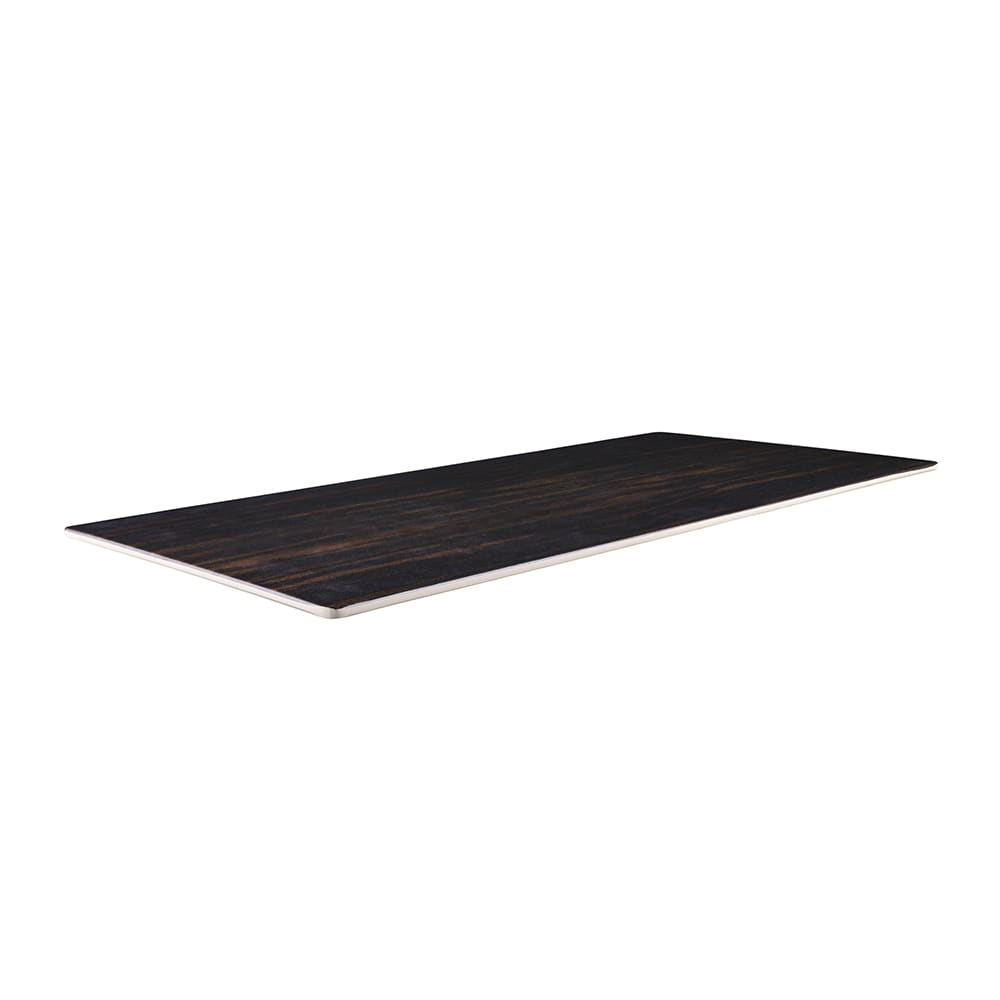 Elite Global Solutions Rectangular Fo Bwa Meta Riser - 20" x 10", Melamine, Faux Zebra (M1020-ZW)