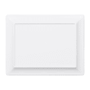 Elite Global Solutions 10 1/2" x 8 3/4" Rectangular Stratus Trays - Melamine, White (M1058-NW) thumbnail 4