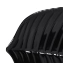 Elite Global Solutions 10 1/4" x 5" Leaf Shape Tropicana Platter - Melamine, Black (M105PL-B) thumbnail 5