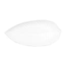 Elite Global Solutions 10 1/4" x 5" Leaf Shape Tropicana Platter - Melamine, White (M105PL-NW) thumbnail 2
