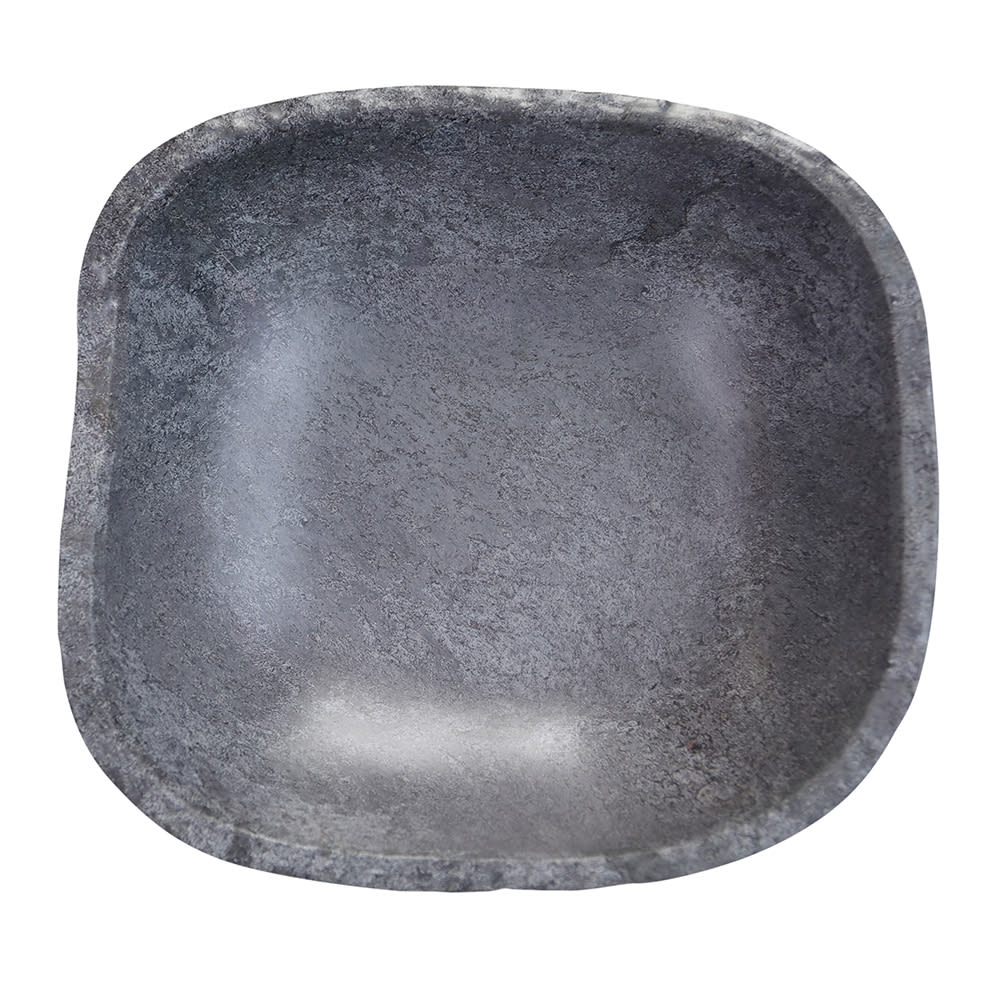 Elite Global Solutions 63 oz Rectangular Melamine Serving Bowl, Coal (M1092RC-CO)