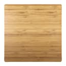 Elite Global Solutions 10" Square Fo Bwa Meta Riser - Melamine, Faux Bamboo (M10-BB) thumbnail 2