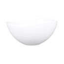 Elite Global Solutions 96 oz Oval Melamine Serving Bowl, White (M10OV-NW) thumbnail 2