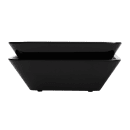 Elite Global Solutions 72 oz Square Melamine Serving Bowl, Black (M10SQ-B) thumbnail 6