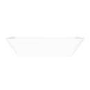 Elite Global Solutions 72 oz Square Melamine Serving Bowl, Display White (M10SQ-NW) thumbnail 3