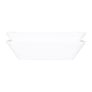 Elite Global Solutions 72 oz Square Melamine Serving Bowl, Display White (M10SQ-NW) thumbnail 6