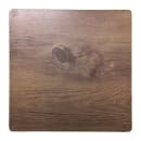 Elite Global Solutions 10" Square Fo Bwa Meta Riser - Melamine, Faux Walnut (M10-WN) thumbnail 2