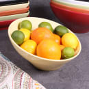 Elite Global Solutions 2 qt Round Melamine Serving Bowl, Banana Crepe (M115-BCY) thumbnail 6