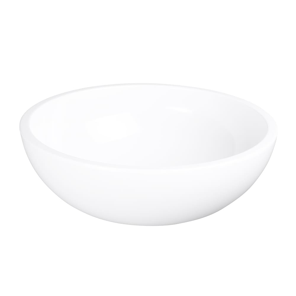 Elite Global Solutions 4 3/4 qt Round Melamine Serving Bowl, Display White (M115R4-NW)