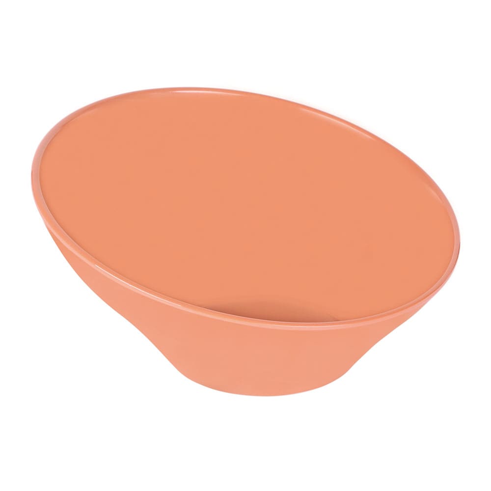 Elite Global Solutions 2 qt Round Melamine Serving Bowl, Sunburn Terra Cotta (M115-STC)