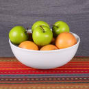 Elite Global Solutions 4 qt Round Melamine Bowl, White (M11R4-NW) thumbnail 6