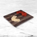 Elite Global Solutions Rectangular Fo Bwa Serving Board - 12" x 10", Melamine, Faux Hickory (M12105RC-HW) thumbnail 6