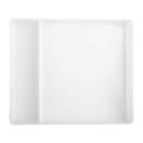 Elite Global Solutions 12 1/4" x 10 1/2" Rectangular Cabana Box Tray - Melamine, White (M1214RC-W) thumbnail 2
