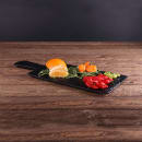 Elite Global Solutions Rectangular Serving Board - 12" x 7", Black Slate (M127RC-B) thumbnail 6