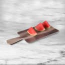 Elite Global Solutions Rectangular Serving Board - 12" x 7", Melamine, Faux Hickory (M127RC-HW) thumbnail 6