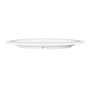 Elite Global Solutions 12" x 8 1/2" Oval Venetian Platter - Melamine, White (M128OV-NW) thumbnail 2