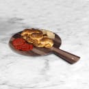 Elite Global Solutions 12" Round Fo Bwa Serving Board - Melamine, Faux Hickory (M12RW-HW) thumbnail 6