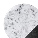 Elite Global Solutions 12" Round Horizon Slate Serving Board w/ Handle - Melamine, Black Slate/Faux Horizon Marble (M12RWSM-BH) thumbnail 5