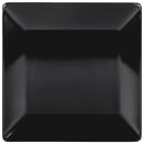 Elite Global Solutions 13 1/2" Square Melamine Dinner Plate, Black (M1313SQ-B) thumbnail 2