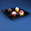 Elite Global Solutions Rectangular Serving Tray - 14"L x 13"W, Melamine, Black (M1314-B) thumbnail 7