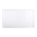 Elite Global Solutions 21" x 13" Rectangular Vogue Platter - Melamine, White (M1321-W) thumbnail 2