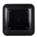 Elite Global Solutions 13 1/4" Square Classic Platter - Melamine, Black (M1325SQ-B) thumbnail 4