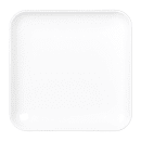 Elite Global Solutions 13 1/4" Square Classic Platter - Melamine, White (M1325SQ-NW) thumbnail 2