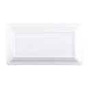Elite Global Solutions 13" x 7" Rectangular Vogue Platter - Melamine, White (M137RC-W) thumbnail 4