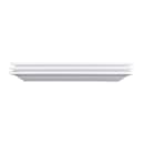 Elite Global Solutions 13" x 7" Rectangular Vogue Platter - Melamine, White (M137RC-W) thumbnail 7