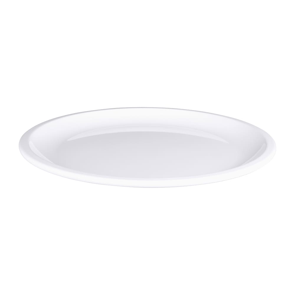 Elite Global Solutions 14" Round Olympus Platter - Melamine, White (M14118R-W)