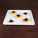 Elite Global Solutions 14" Square Olympus Platter - Melamine, White (M14118SQ-W) thumbnail 6