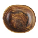 Elite Global Solutions 164 oz Oval Melamine Serving Bowl, Wood Pattern (M14123OV-SEQ) thumbnail 2