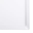 Elite Global Solutions 20" x 14" Rectangular Vogue Platter - Melamine, White (M1420-W) thumbnail 5