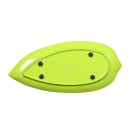 Elite Global Solutions 14" x 6 1/2" Leaf Shape Tropicana Platter - Melamine, Green (M1465PL-DG) thumbnail 4