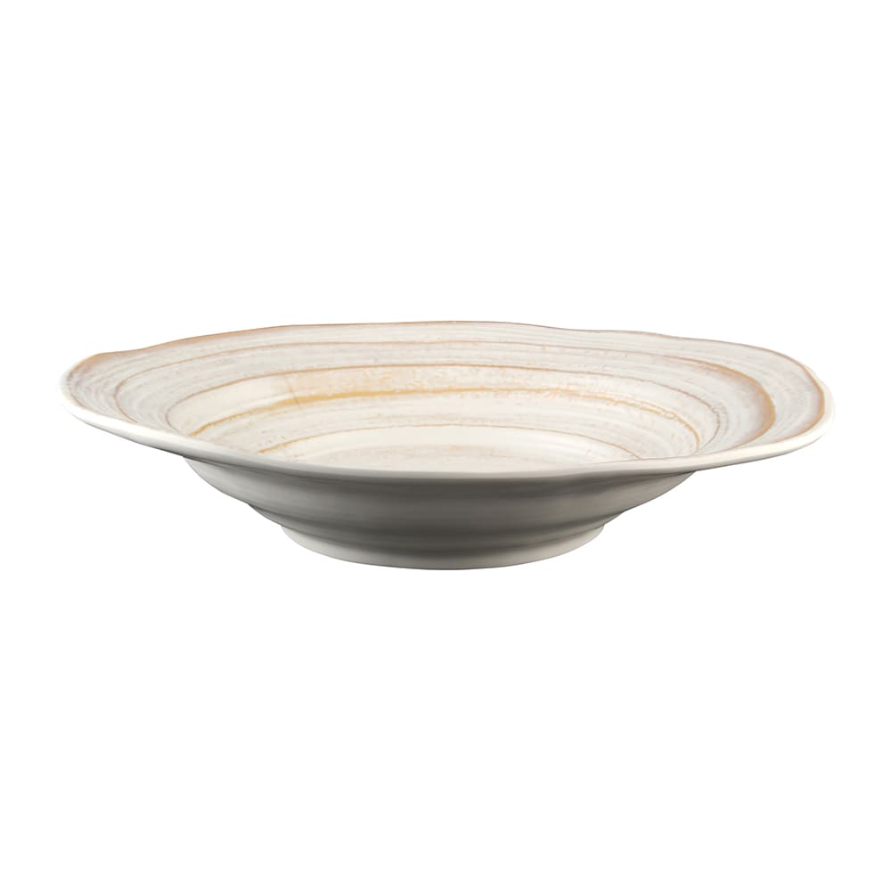Elite Global Solutions 44 oz Round Melamine Serving Bowl, Off White Stone (M14BST-OWD)