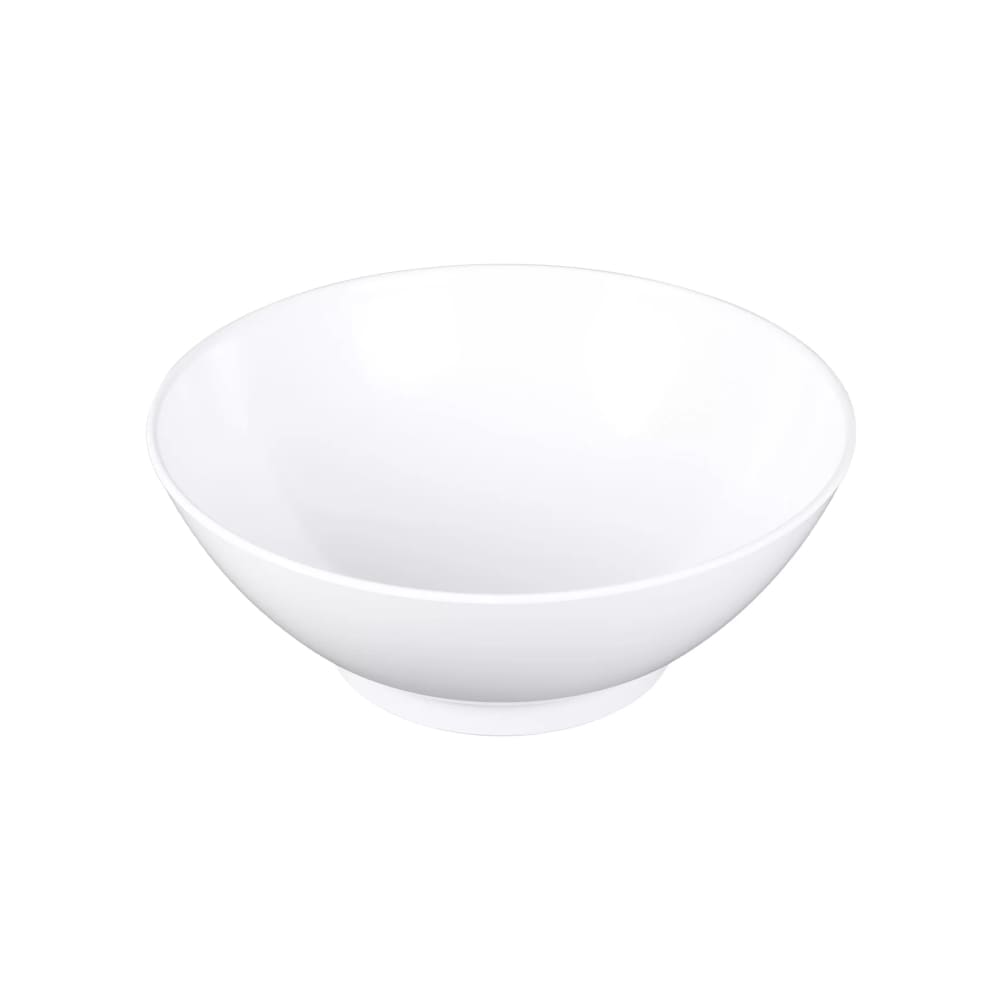 Elite Global Solutions 9 qt Round Melamine Serving Bowl, White (M14R5-NW)