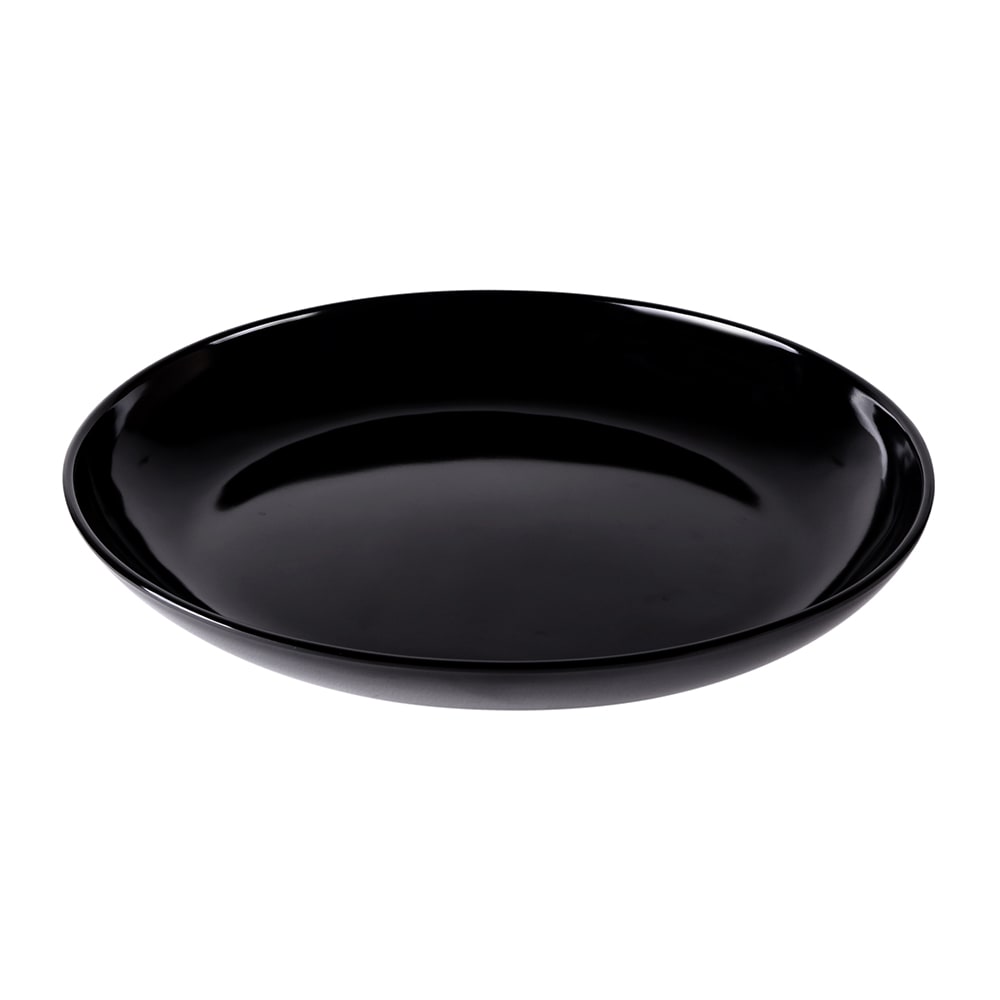 Elite Global Solutions 15" x 13" Oval Classic Platter - Melamine, Black (M1513OV-B)