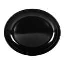 Elite Global Solutions 15" x 13" Oval Classic Platter - Melamine, Black (M1513OV-B) thumbnail 2
