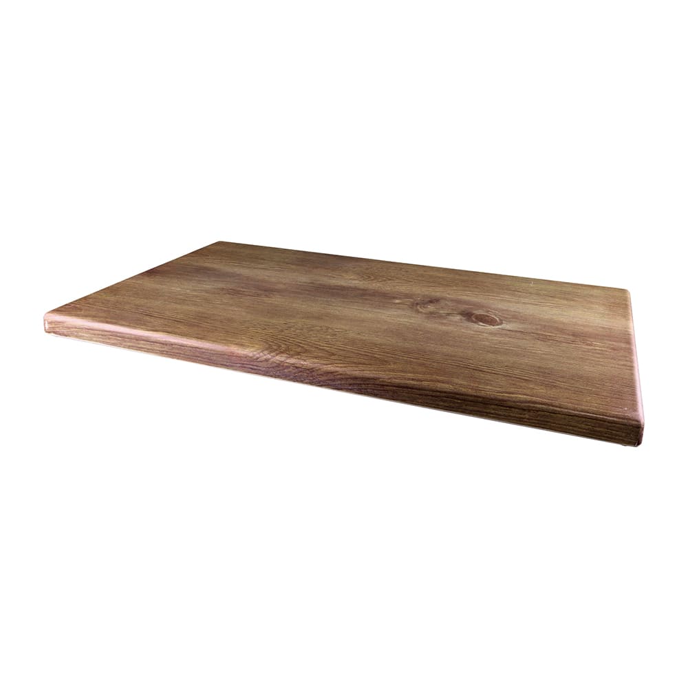 Elite Global Solutions Rectangular Fo Bwa Modular Riser - 24" x 15", Melamine, Faux Walnut (M15241-WN)